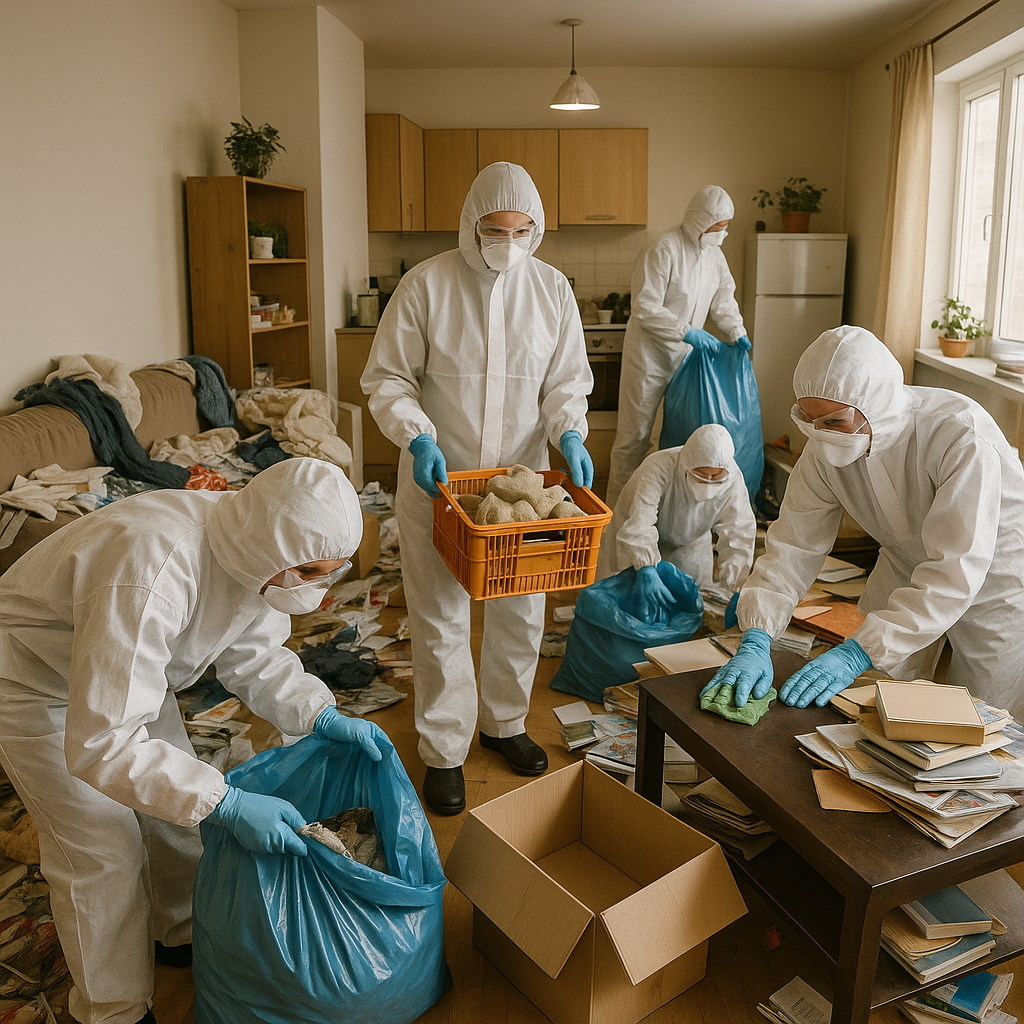Nettoyage de logements insalubres et syndrome de Diogène